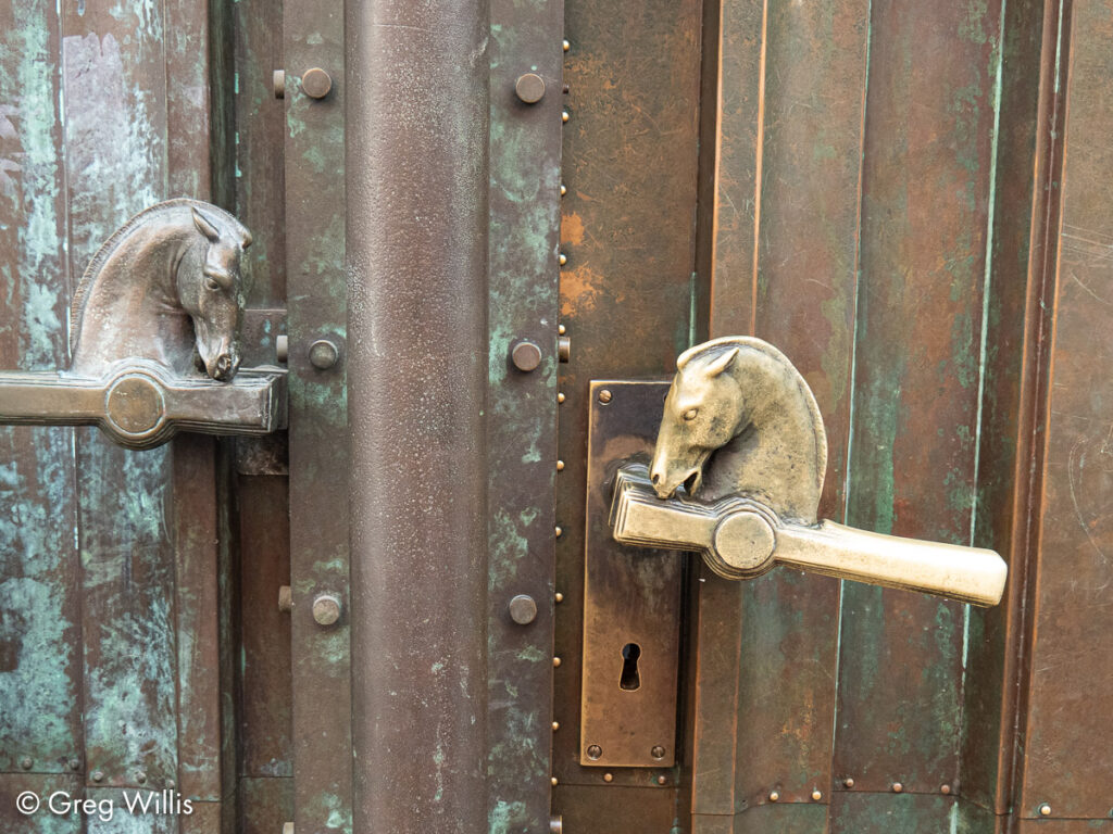 Front Door Handles,Slovene National and University Library