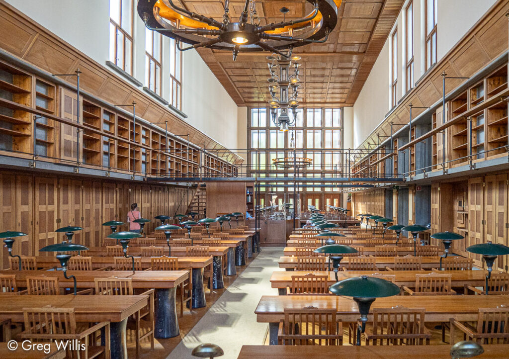 Reading Room, Slovene National and University Library