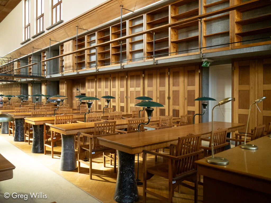 Reading Room, Slovene National and University Library