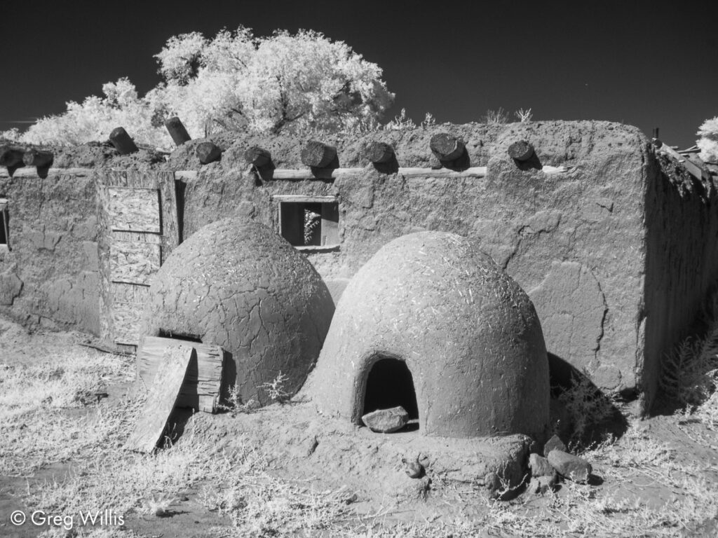 House with Two Hornos (clay ovens)