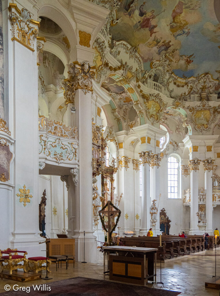 Interior, Pilgrimage Church of Wies
