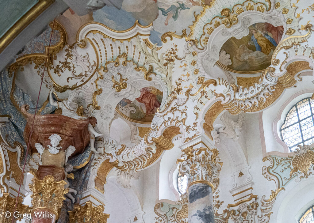 Ceiling Detail, Wieskirche