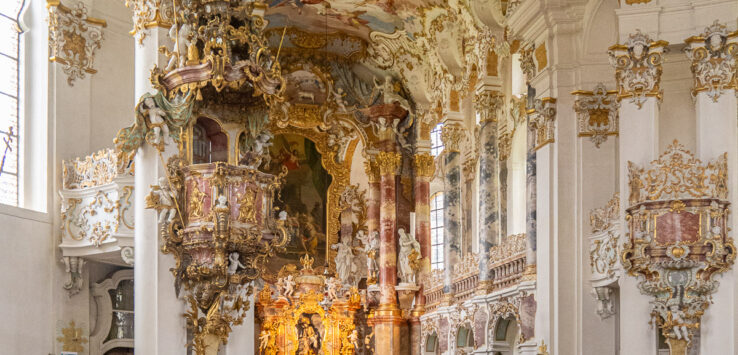 Ambo and High Altar, Pilgrimage Church of Wies
