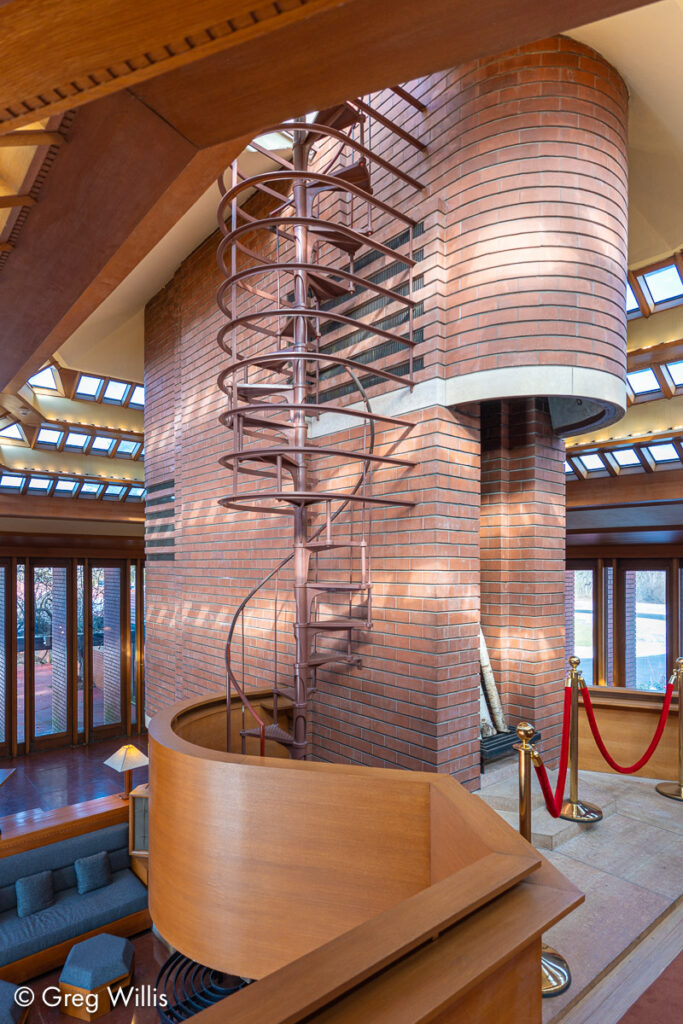 Central column, Wingspread