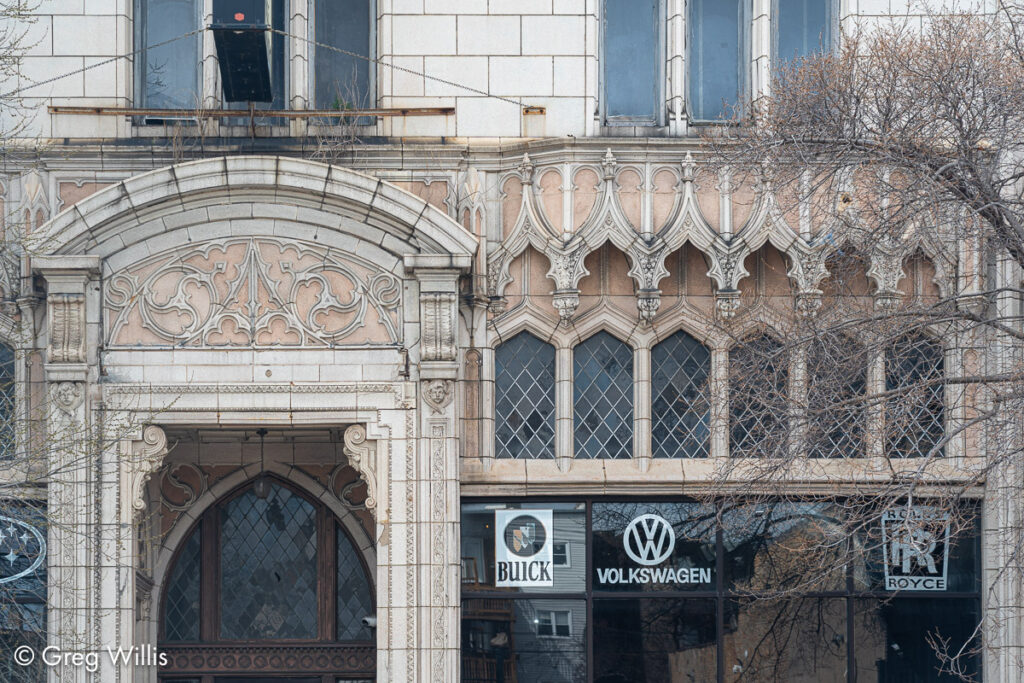 Façade Detail, Capitol Motor Sales Co