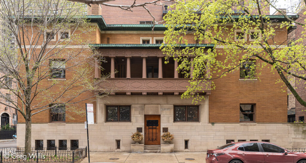 Exterior, Charnley-Persky House