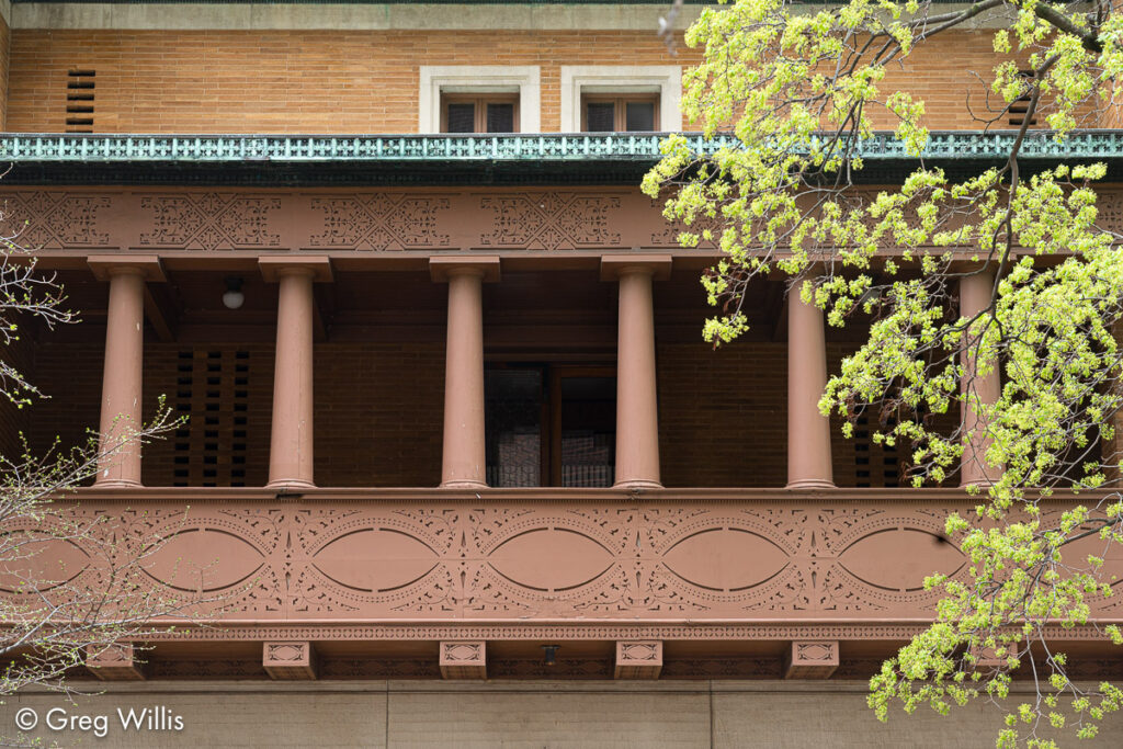 Balcony Detail, Charnley-Persky House