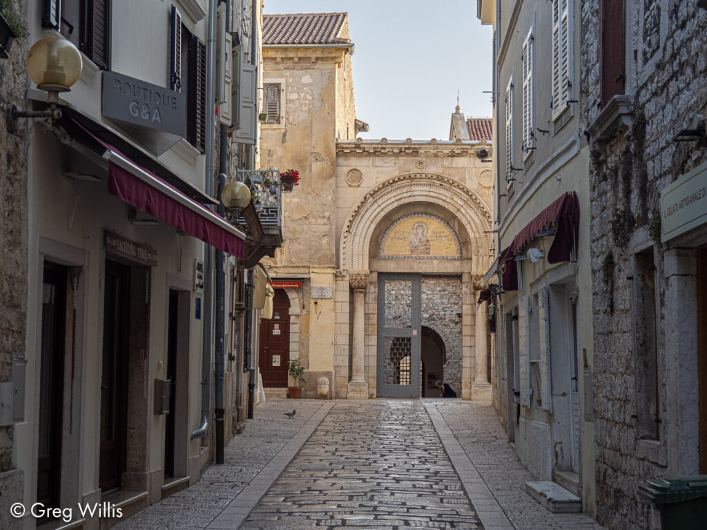 Entrance to the Euphrasian Basilica Complex