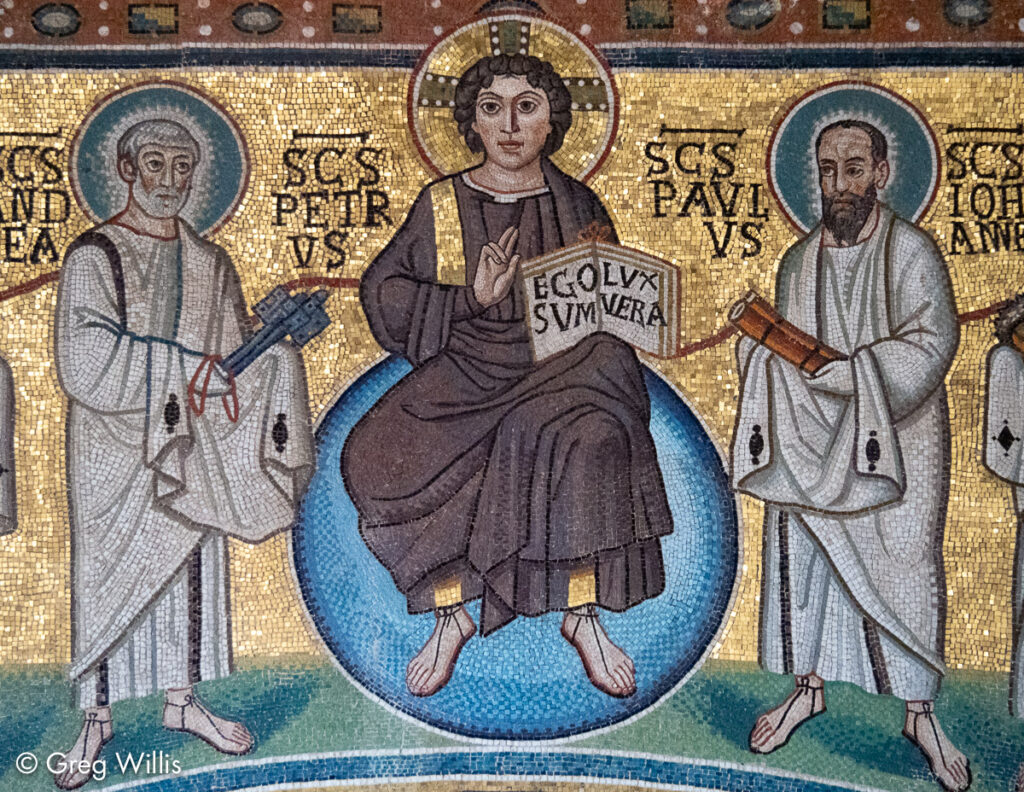 Christ and Sts. Peter and Paul