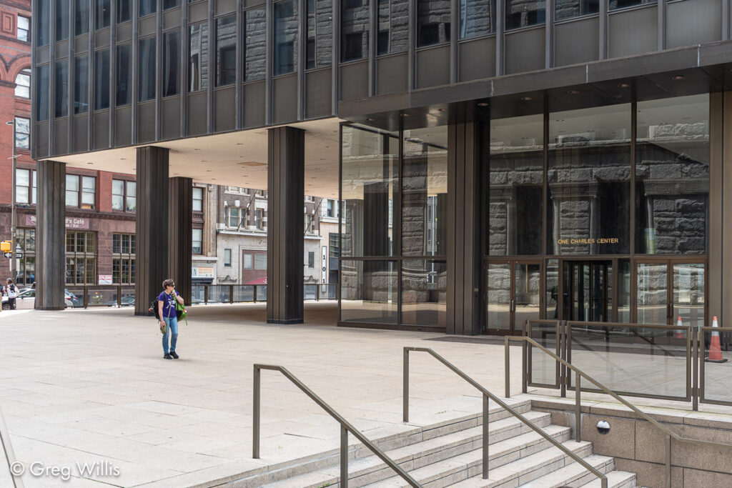 North Entrance, One Charles Center