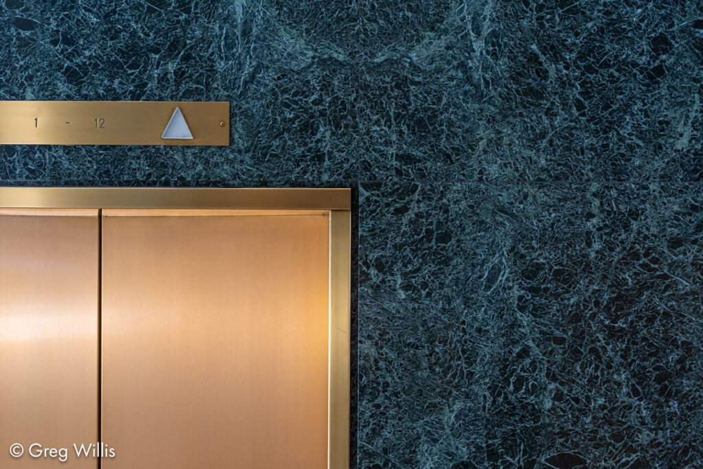 Elevator Detail, One Charles Center