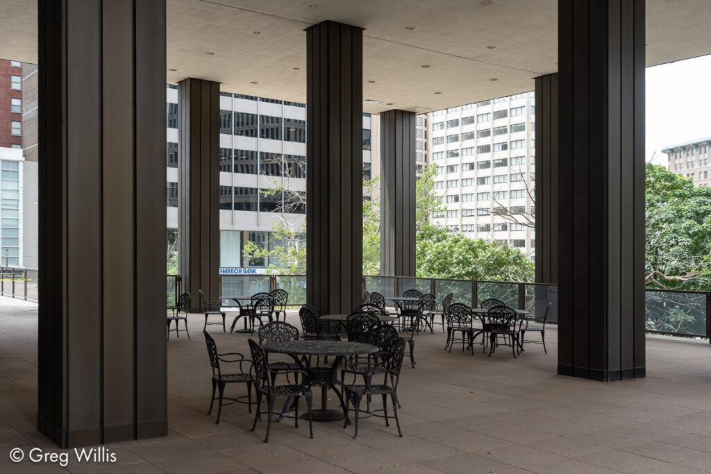 West Plaza, One Charles Center