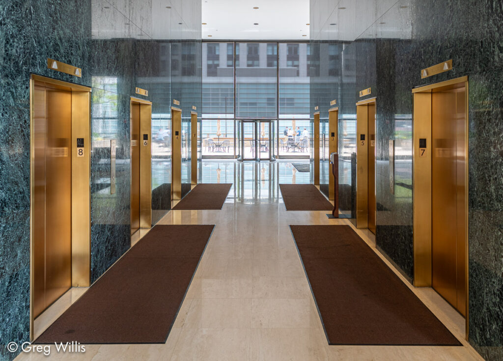 Elevator Lobby, One Charles Center