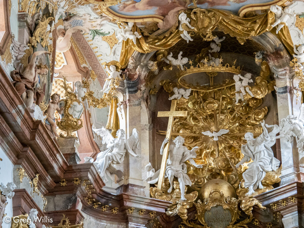 Above the Main Altar, Wilhering Abbey Church