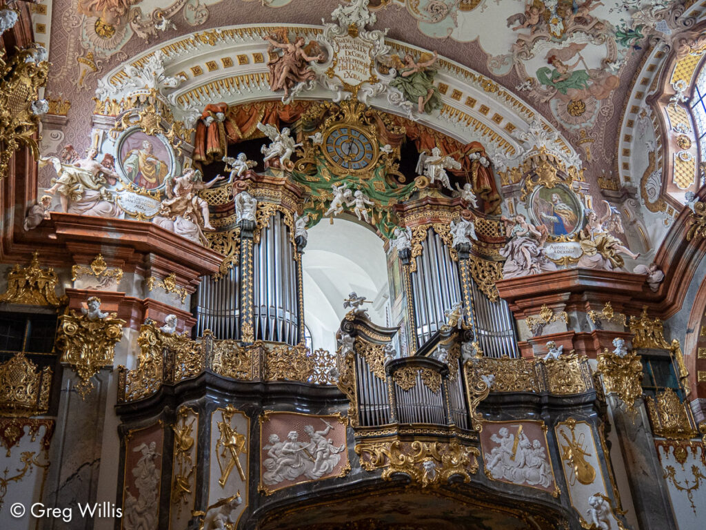 Organ in the Back, Wilhering Abbey Church
