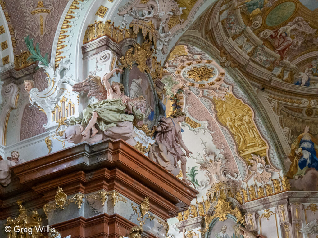 Pier & Arch Detail, Wilhering Abbey Church