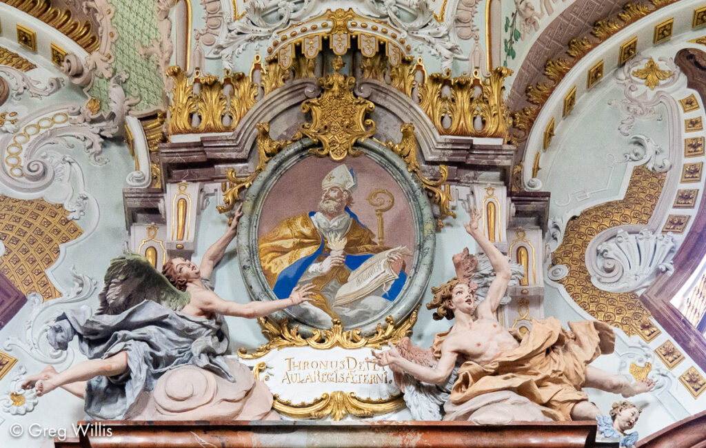 Overenthusiastic Angels, Wilhering Abbey Church