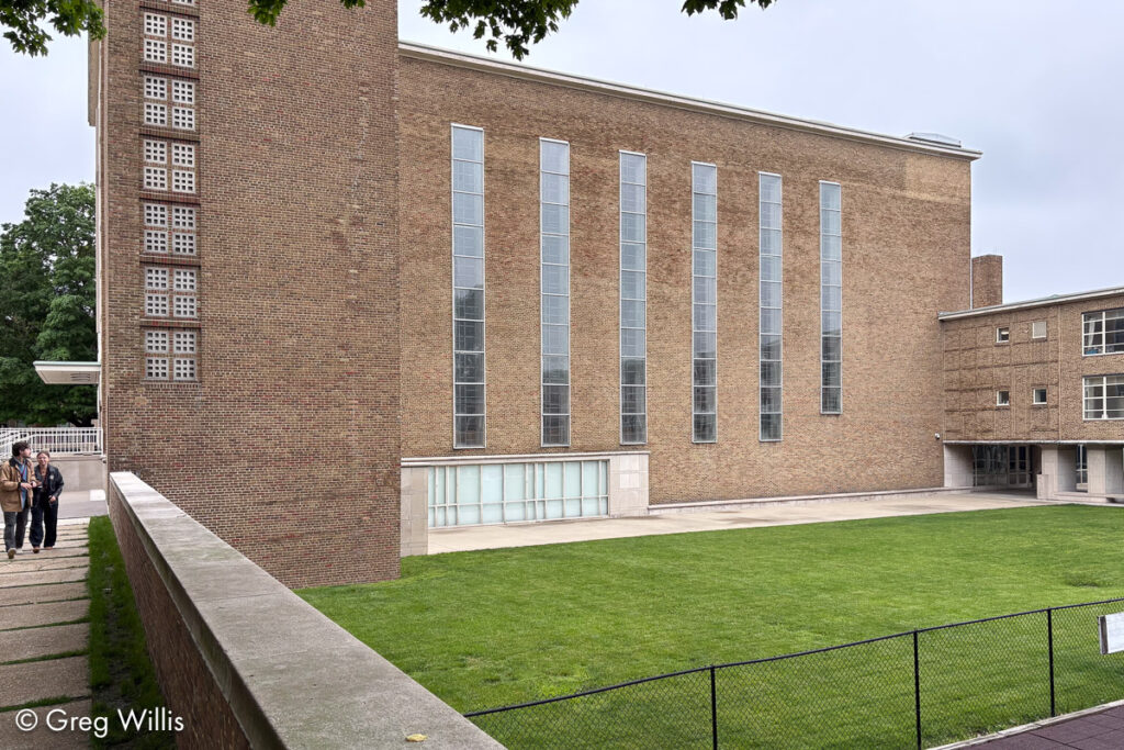 West Side of First Christian Church
