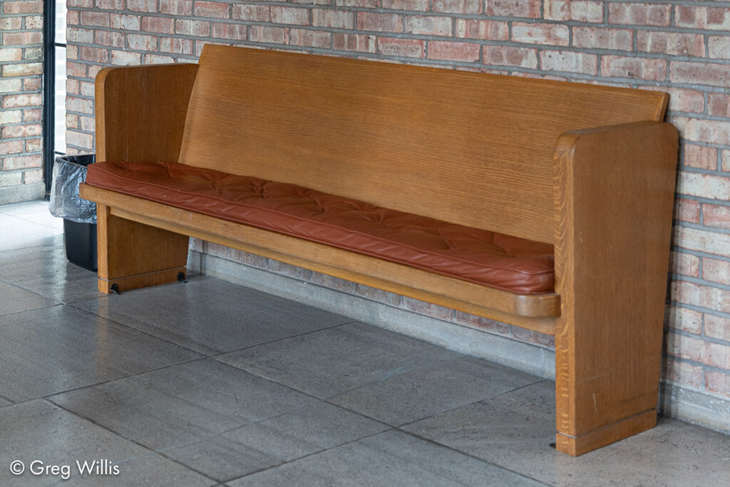 Pew, First Christian Church