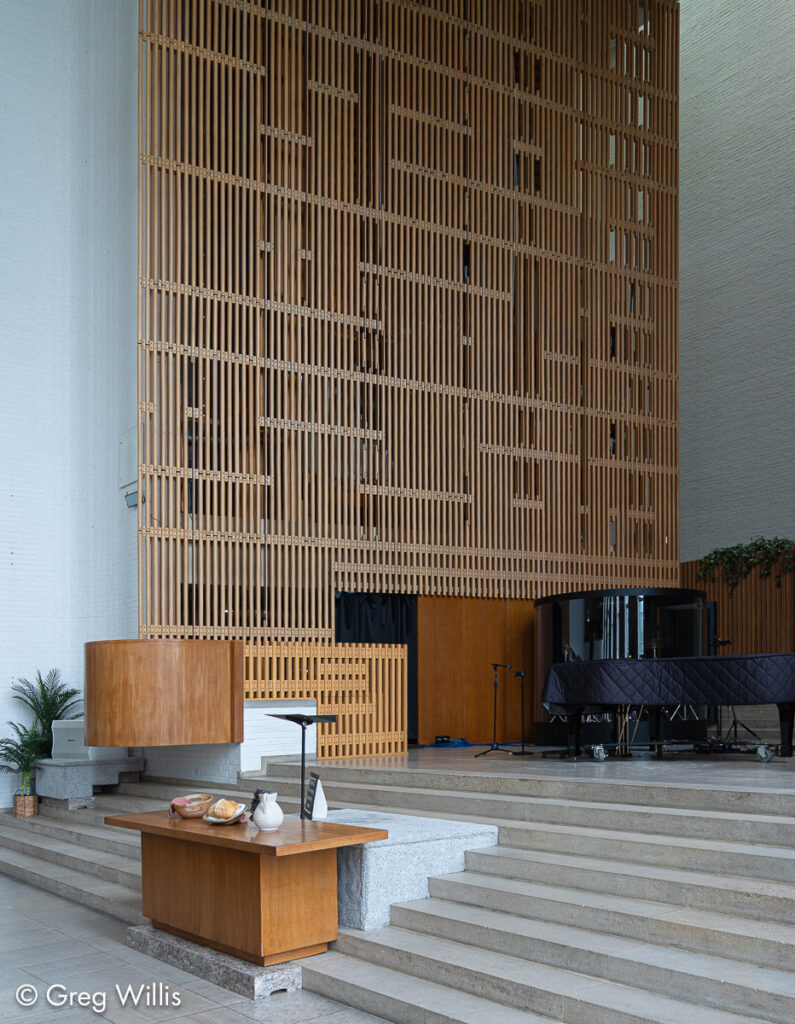 Chancel, First Christian Church
