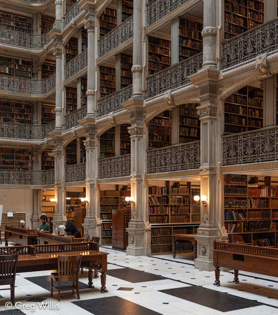 Stacks, Peabody Library