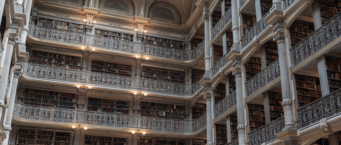 Looking Up, Peabody Library