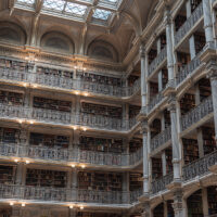 Looking Up, Peabody Library