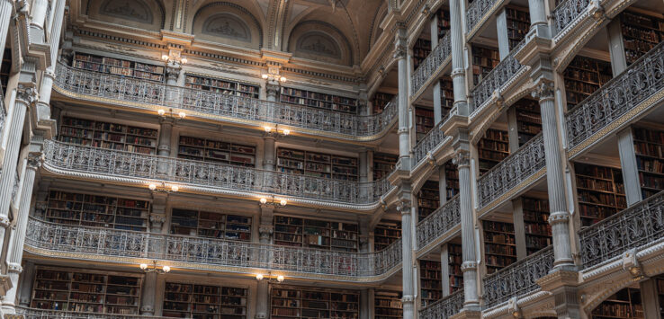 Looking Up, Peabody Library