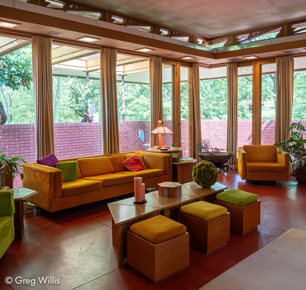Living Area and Terrace, Samara House