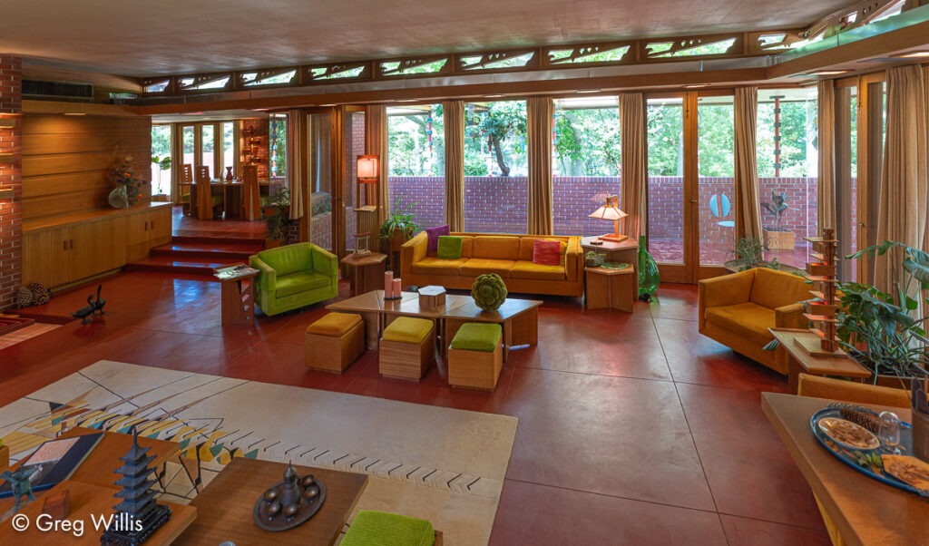 Living Area and Terrace, Samara House