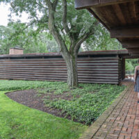 Studio Wing and Covered Walkway, Schweikher House