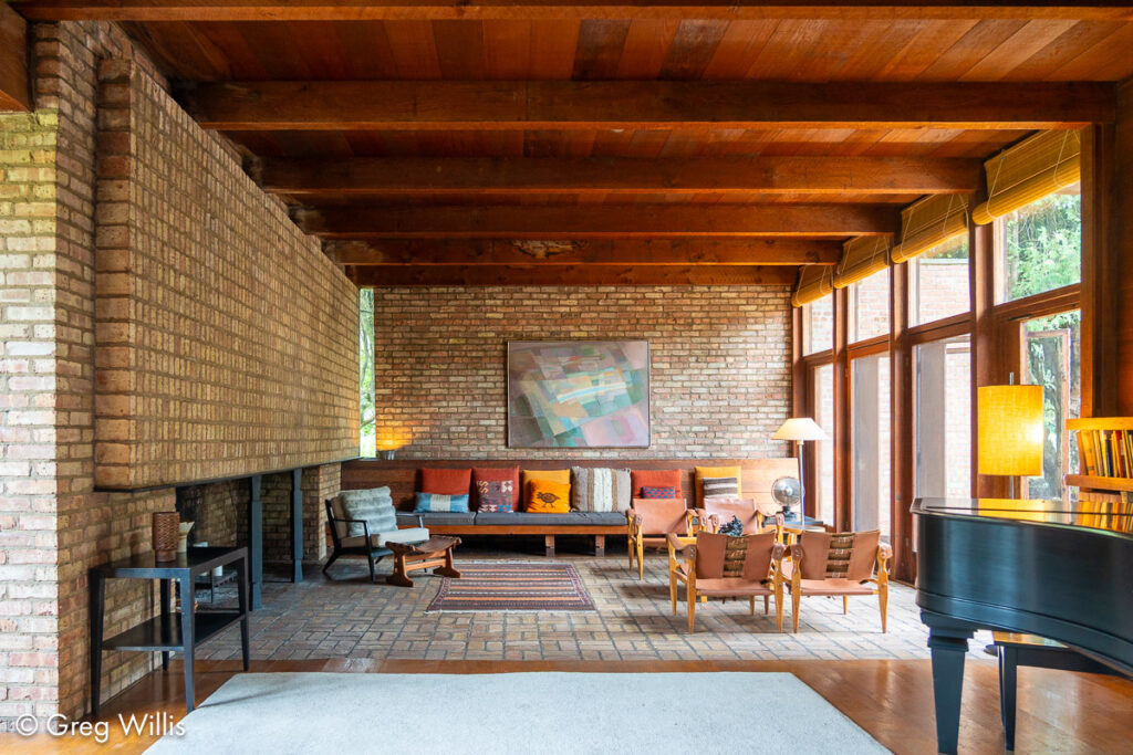 Main Room, Schweikher House