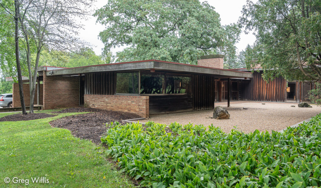 Bedroom Extension and Zen Garden, Schweikher House