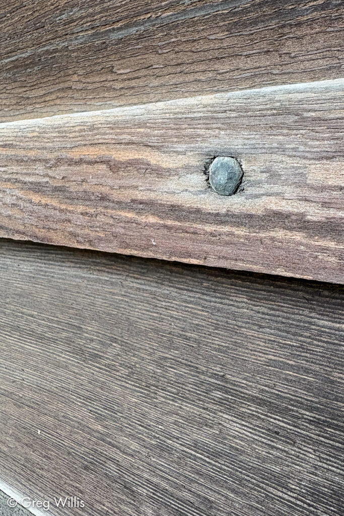 Hand-made Nail, Schweikher House