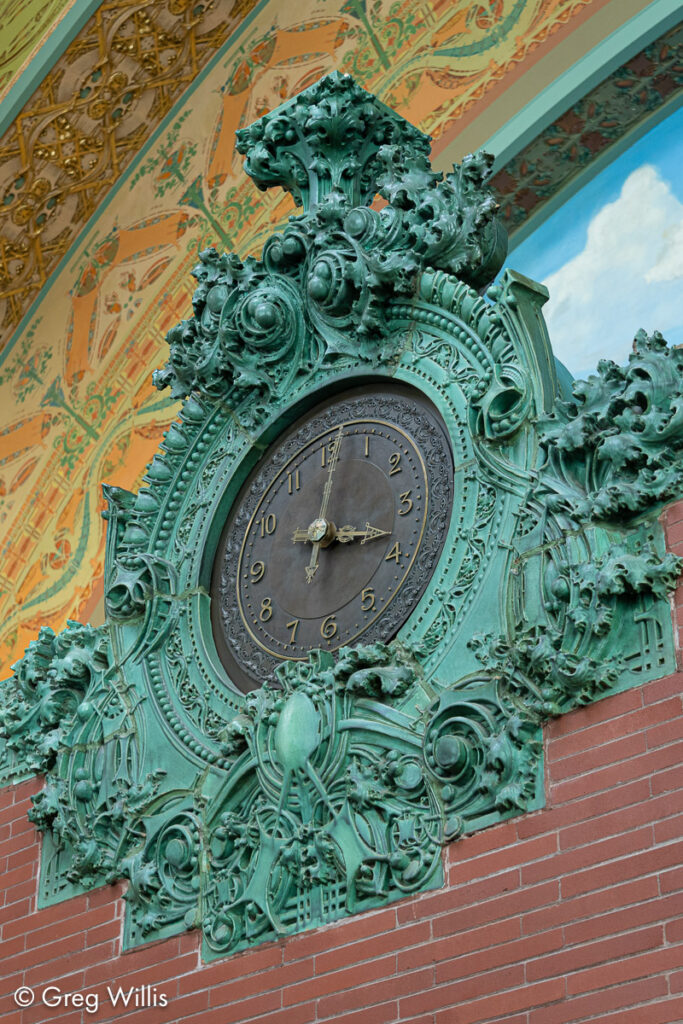 Lobby Clock - National Farmers Bank, Owatonna MN
