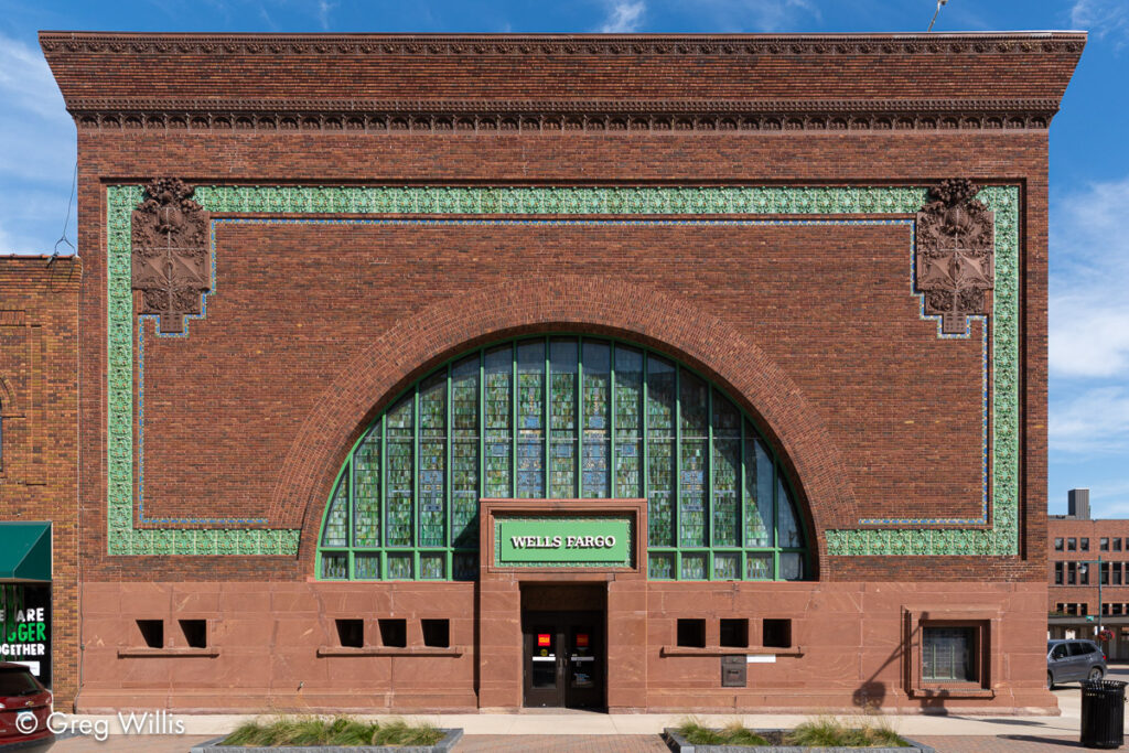 West Façade - National Farmers Bank, Owatonna MN