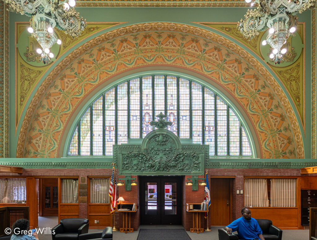 Interior, West - National Farmers Bank, Owatonna MN